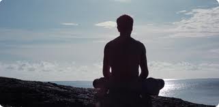 meditator ocean